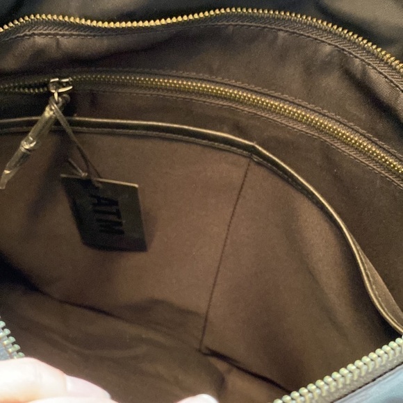 NWT ATM Anthony Thomas Melillo Anton Black Foldable Backpack main image 7